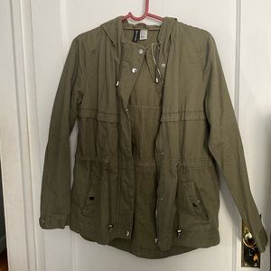 Green army Jacket